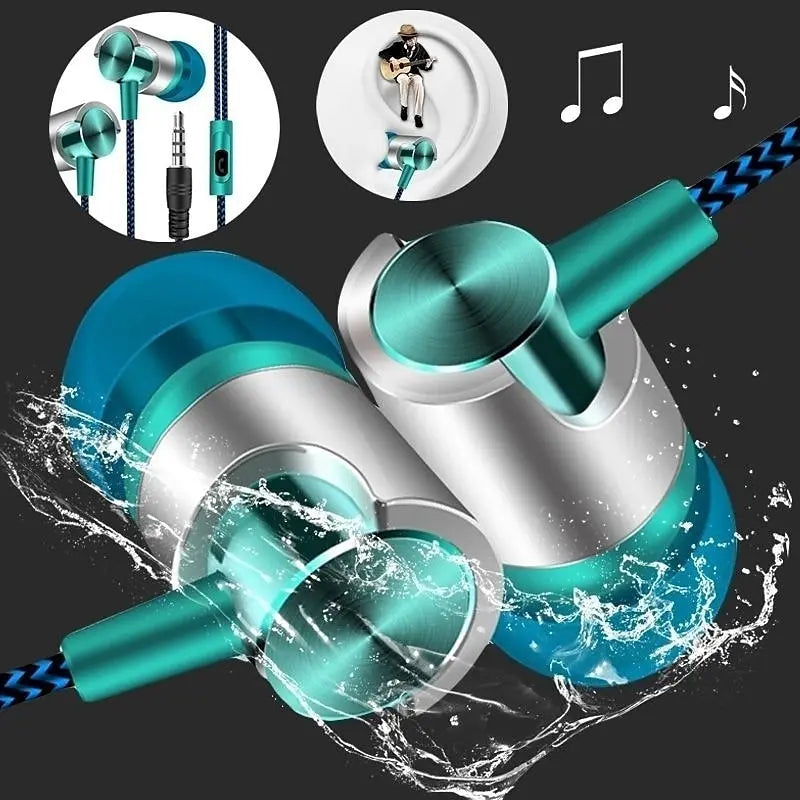 Wired Noise-Cancelling EarBuds